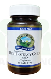 natures sunshine high potency garlic